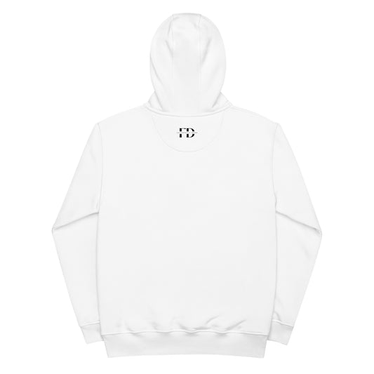 Premium Eco Hoodie White