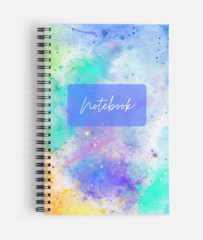 Notebook And Pen Set Blue-Violet Realms