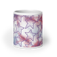 Purple Stars Glossy Mug