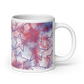 Purple Stars Glossy Mug