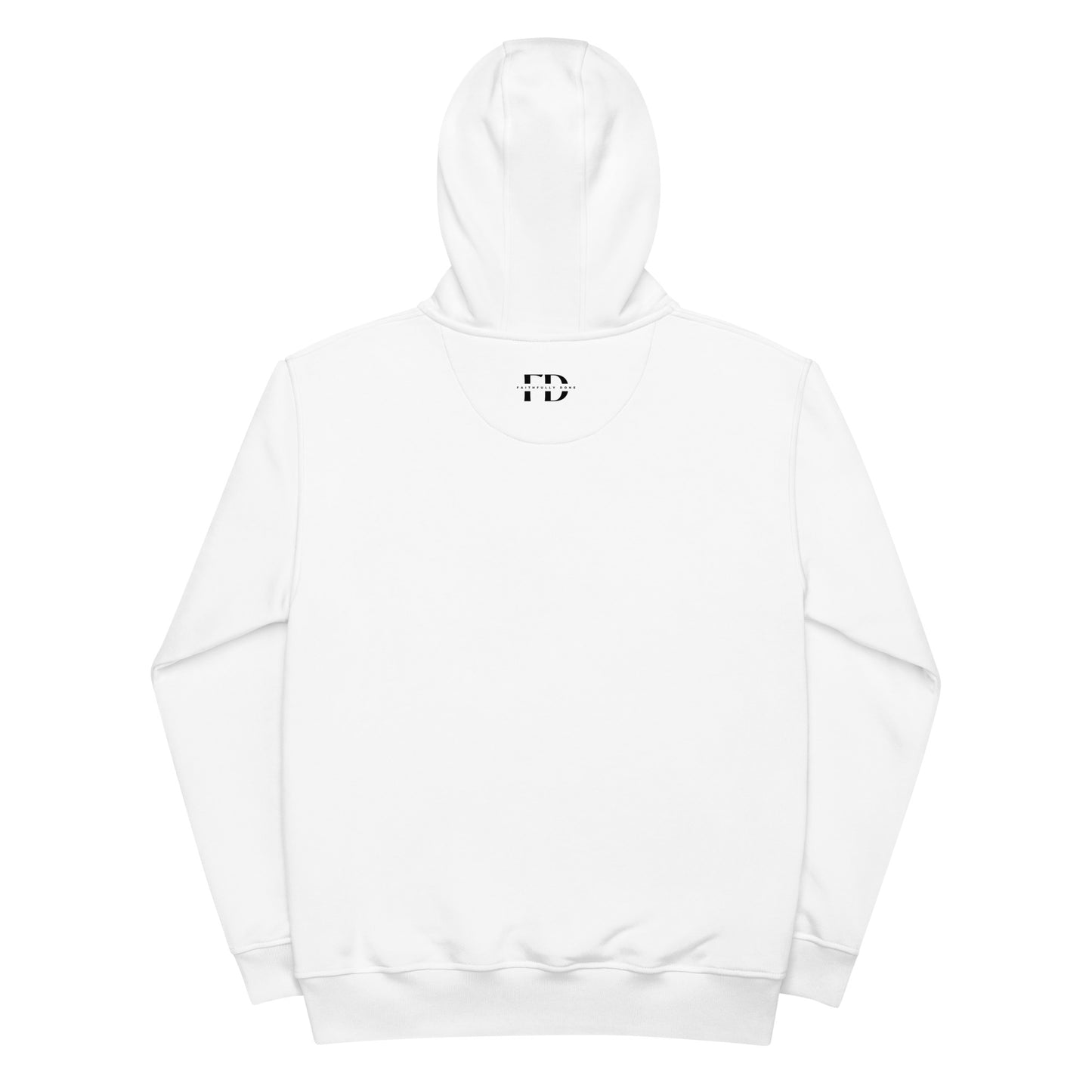 Premium Eco Hoodie White